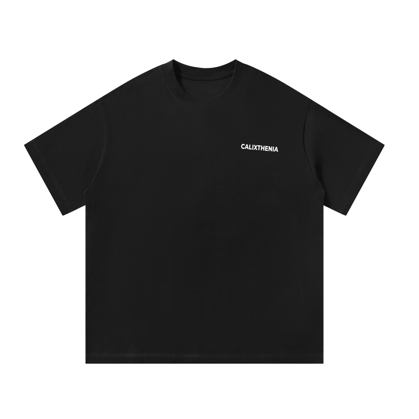 Heritage Tee – Oversized black calisthenics t-shirt with Calixthenia heritage graphic