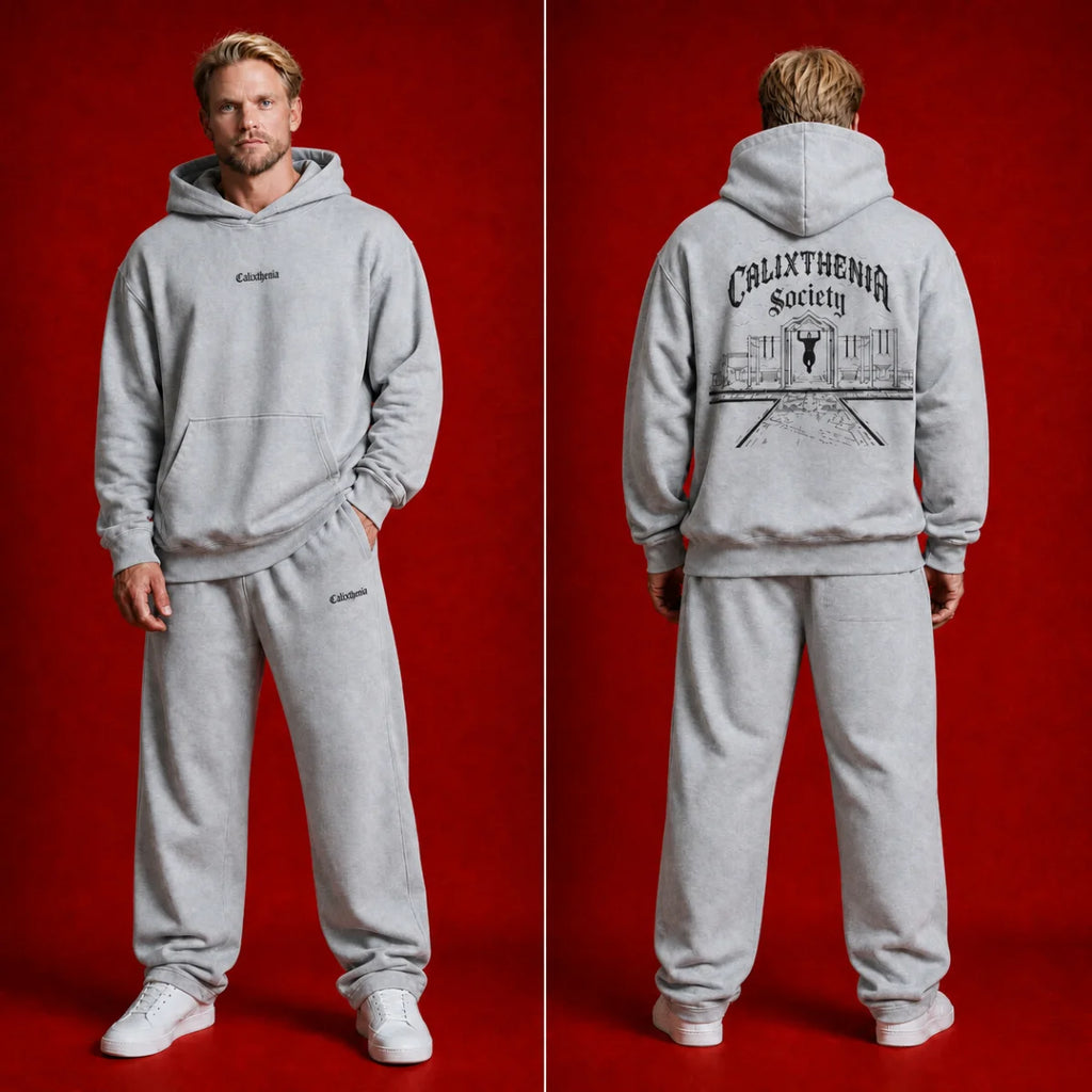 FOUNDATION PANTS - GREY — Calixthenia streetwear