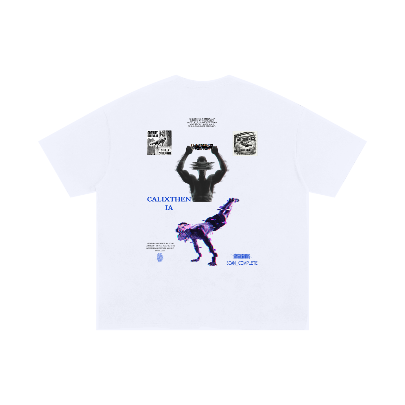 Scan Tee Calixthenia – Technical training tee for calisthenics athletes