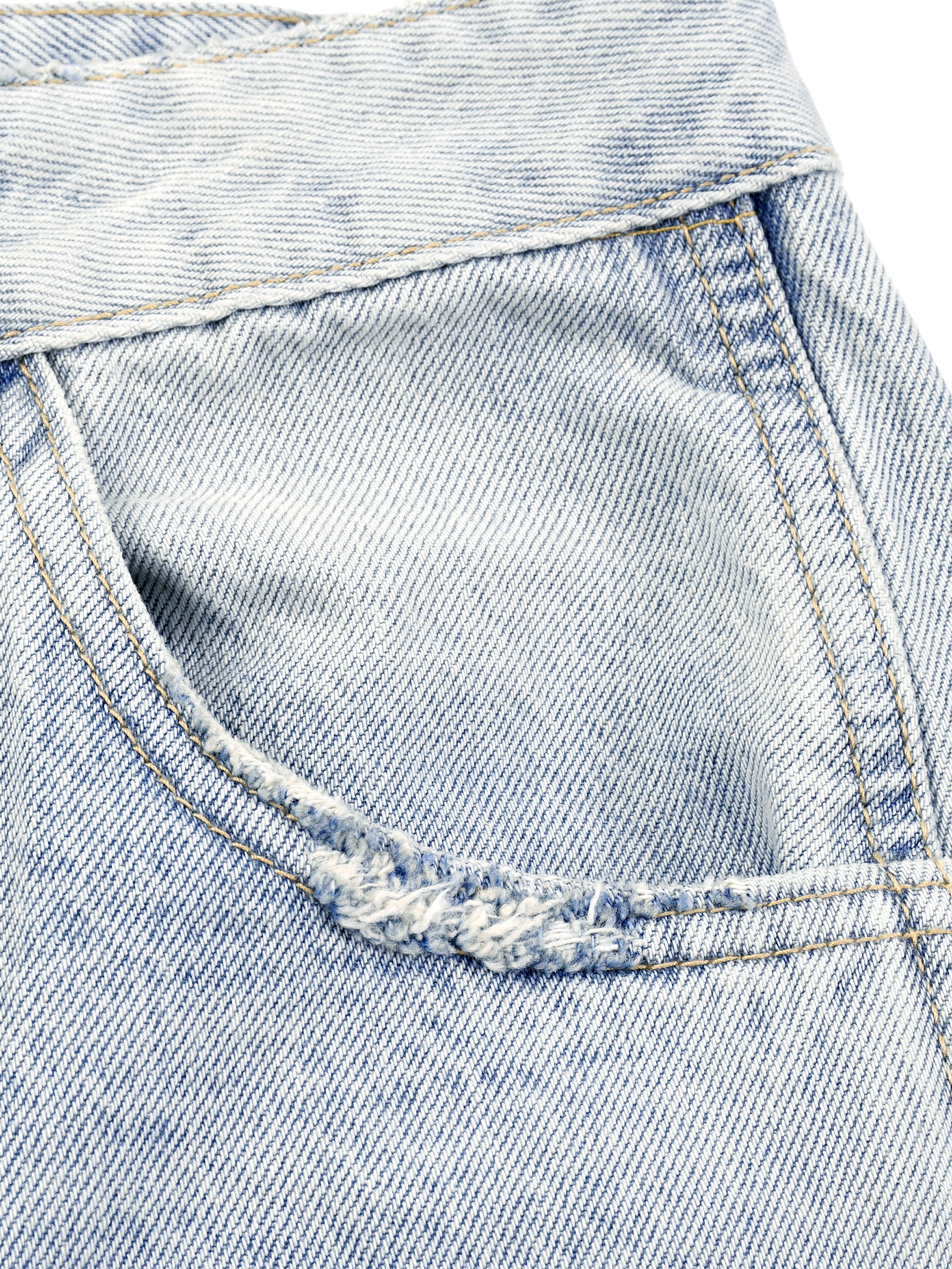Foundation Denim – Dark wash calisthenics street workout jeans, relaxed fit urban streetwear